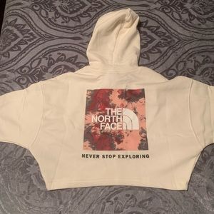 North Face Crop Hoodie
